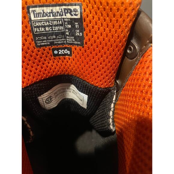 Timberland Pro Boondock 8” Composite Toe Waterproof Insulated Work Boots Size 12 main image 4